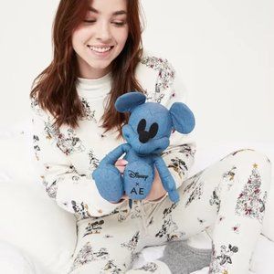 Denim Mickey Mouse X AE Special Edition Plush Doll
